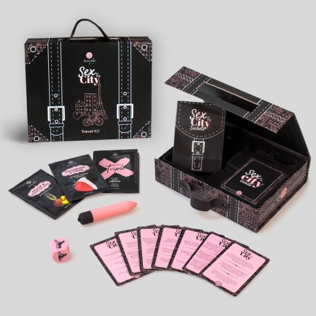 JOGO SEX IN THE CITY KIT DE VIAGEM ES-EN-DE-FR-NL-PT SECRET PLAY