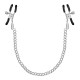 PINÇAS PARA MAMILOS SILVER NIPPLE CHAIN CLAMPS CRUSHIOUS