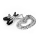 PINÇAS PARA MAMILOS SILVER NIPPLE CHAIN CLAMPS CRUSHIOUS