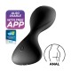 VIBRADOR ANAL TRENDSETTER COM APP SATISFYER PRETO