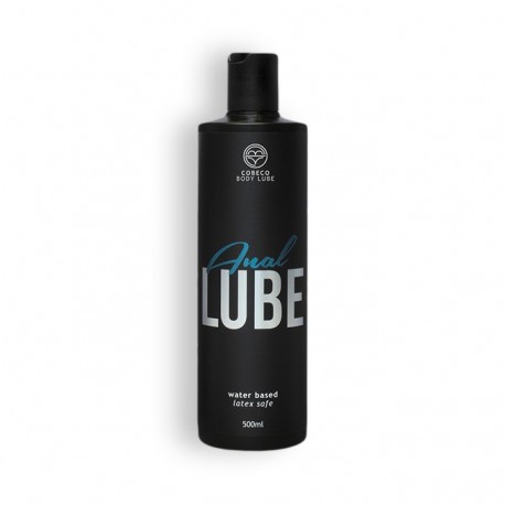 LUBRIFICANTE ANAL À BASE DE ÁGUA ANAL LUBE COBECO 500ML