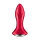 PLUG VIBRATÓRIO ROTATOR PLUG 1+ COM APP SATISFYER VERMELHO