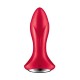 PLUG VIBRATÓRIO ROTATOR PLUG 1+ COM APP SATISFYER VERMELHO