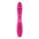 VIBRADOR RECARREGÁVEL COM ESTIMULADOR DE CLITÓRIS BLOSSOMS ROSA CHOQUE E LUBRIFICANTE À BASE DE ÁGUA INCLUÍDO CRUSHIOUS