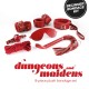 KIT BDSM DUNGEONS & MAIDENS VERMELHO CRUSHIOUS