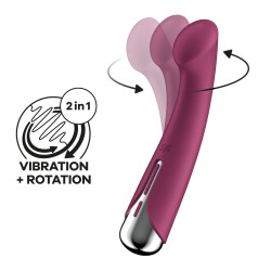 VIBRADOR SPINNING G-SPOT 1 VERMELHO SATISFYER