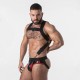 ARNÊS CORPORAL RUB IT LOCKER GEAR VERMELHO