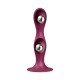 DILDO CINÉTICO DOUBLE BALL-R  WEIGHTED DILDO VERMELHO SATISFYER