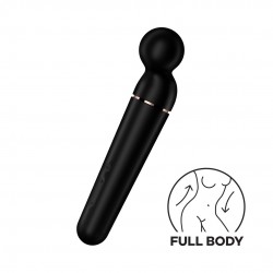 VARINHA PLANET WAND-ER PRETO/ROSE GOLD SATISFYER