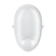 VIBRADOR CUTIE GHOST - AIR PULSE VIBRATOR - BRANCO SATISFYER