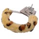 ALGEMAS COM PELUCHE BESTSELLER FURRY HANDCUFFS PADRÃO LEOPARDO