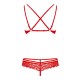 CONJUNTO 860-SET OBSESSIVE VERMELHO