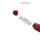 MASSAJADOR DE CLITÓRIS SILICONE MASSAGE WAND SHOTS TOYS VERMELHO